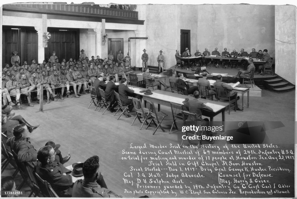 Largest Murder Trial in the History of the United States - Court Martial of 64 African Americans
