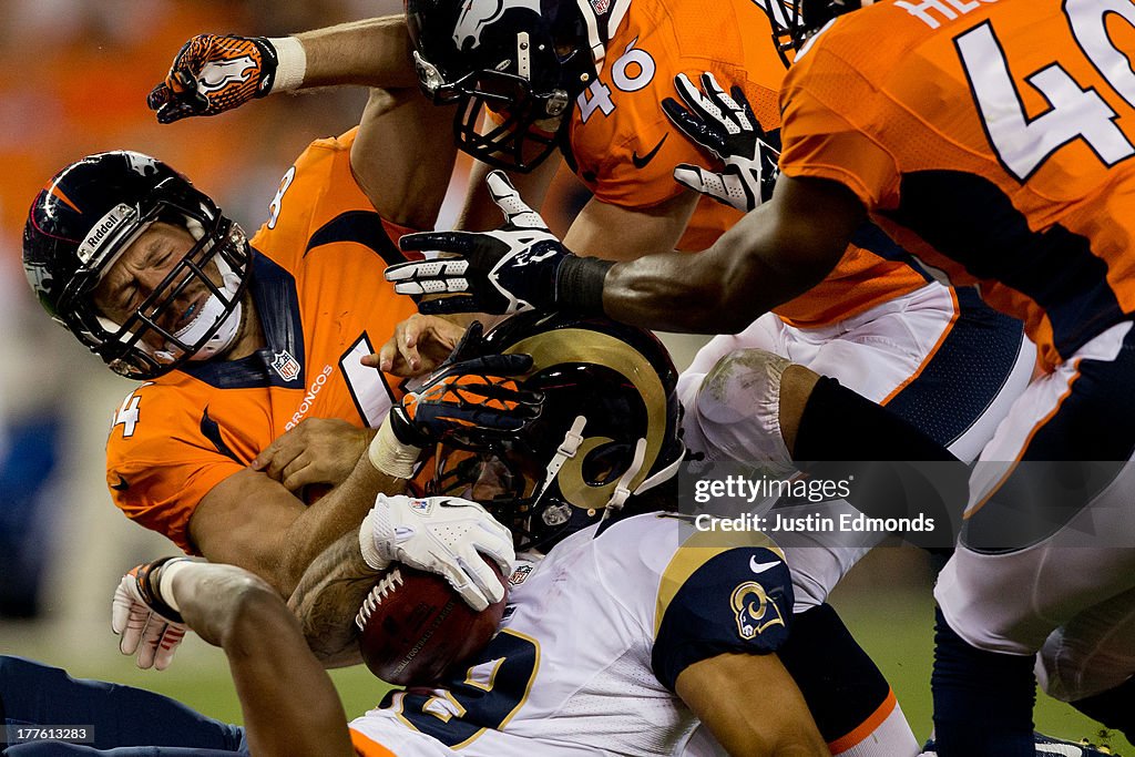 St. Louis Rams v Denver Broncos