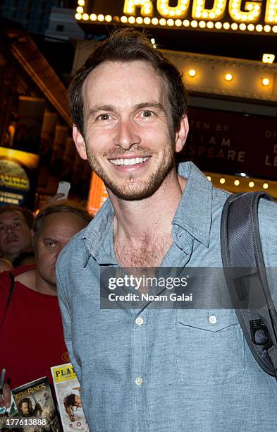 Conrad Kemp attends the "Romeo And Juliet" On Broadway First Performance at the Richard Rodgers Theatre on August 24, 2013 in New York City.