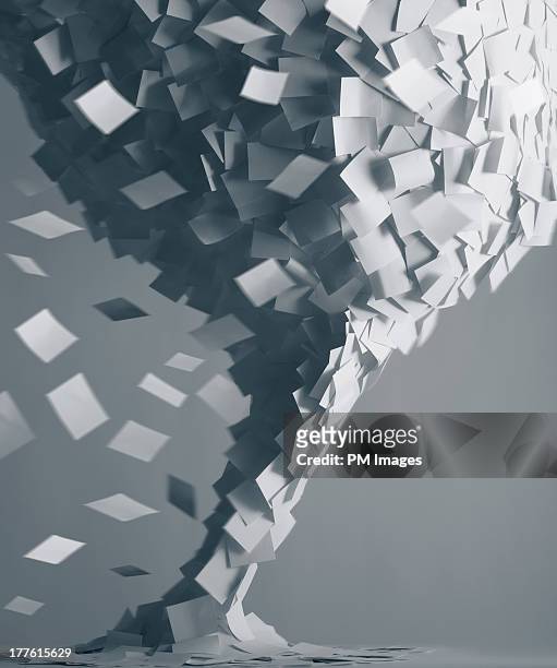 paper tornado - pile of paper bildbanksfoton och bilder