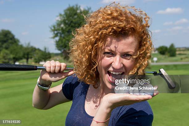 Lucy Diakovska takes part in the 6th GRK Golf Charity Masters at Golf & Country Club Leipzig on August 24, 2013 in Leipzig, Germany.