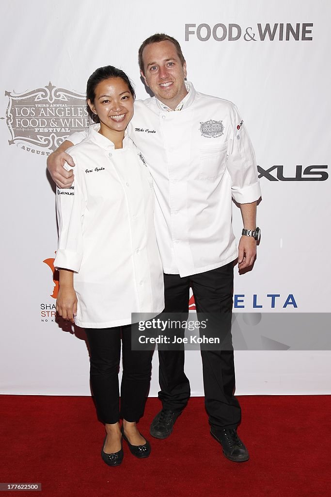 LEXUS Live On Grand At The 3rd Annual Los Angeles Food & Wine Festival - Arrivals