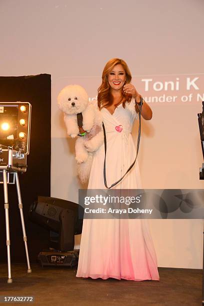 Toni Ko Founder & Chief Creative Director NYX Cosmetics attends the NYX Cosmetics FACE Awards at Beautycon at Siren Studios on August 24, 2013 in...