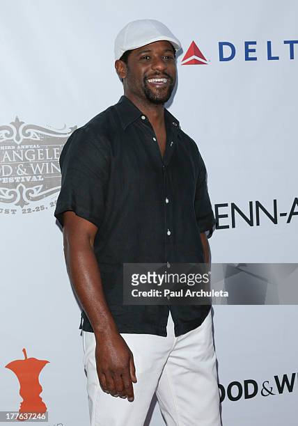 Actor Blair Underwood attends the 3rd Annual Los Angeles Food & Wine Festival on August 24, 2013 in Los Angeles, California.