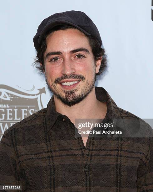 Actor Ben Feldman attends the 3rd Annual Los Angeles Food & Wine Festival on August 24, 2013 in Los Angeles, California.