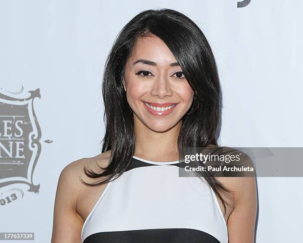 Actress Aimee Garcia attends the 3rd Annual Los Angeles Food & Wine Festival on August 24, 2013 in Los Angeles, California.