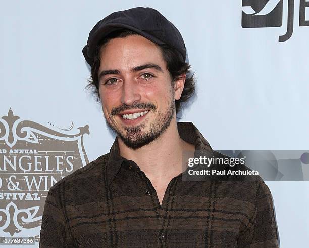 Actor Ben Feldman attends the 3rd Annual Los Angeles Food & Wine Festival on August 24, 2013 in Los Angeles, California.