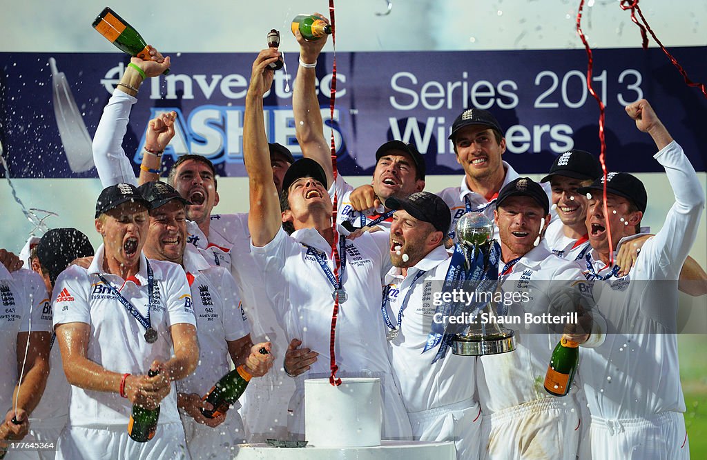 England v Australia: 5th Investec Ashes Test - Day Five