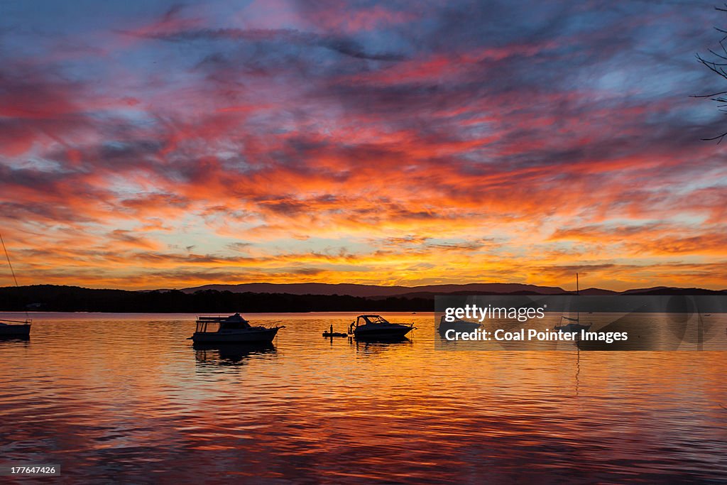 Coal Point sunset