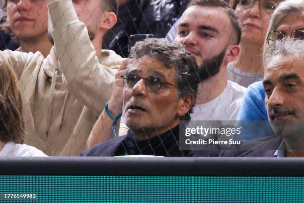 Pascal Elbé is seen at the Rolex Paris Masters - Day Seven at Palais Omnisports de Bercy on November 05, 2023 in Paris, France.