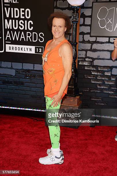 Richard Simmons attends the 2013 MTV Video Music Awards at the Barclays Center on August 25, 2013 in the Brooklyn borough of New York City.