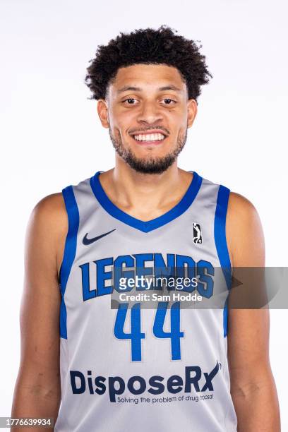 Justin Jackson of the Texas Legends poses for a portrait during Texas Legends Media Day on November 8, 2023 at Comerica Center in Frisco, Texas. NOTE...