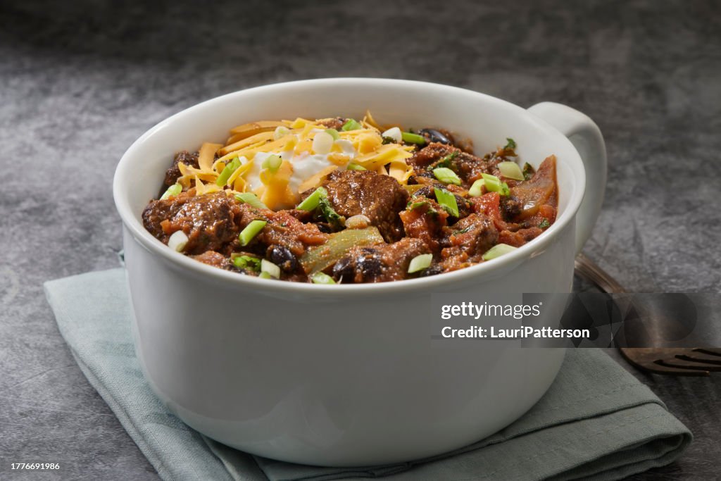 Steak Chili with Black Beans
