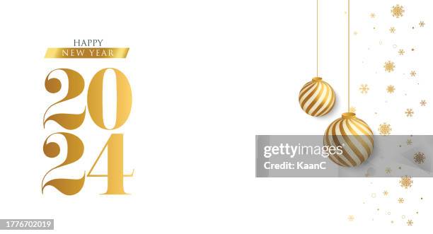 2024. happy new year. abstract numbers on background vector illustration. holiday banner design for greeting card, invitation, calendar, etc. vector stock illustration - cheerful background stock illustrations