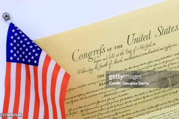 bill of rights of the united states of america - list of diplomatic missions in washington d.c. stock pictures, royalty-free photos & images