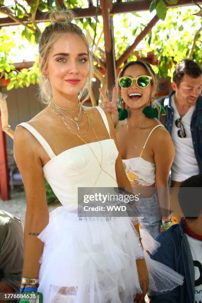 Chiara Ferragni and Jamie Chung