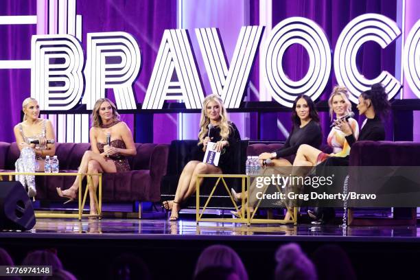 Bravo, Bravo F***ing Bravo" Panel from Caesars Forum in Las Vegas, NV on Sunday, November 5, 2023 -- Pictured: Gina Kirschenheiter, Whitney Rose,...