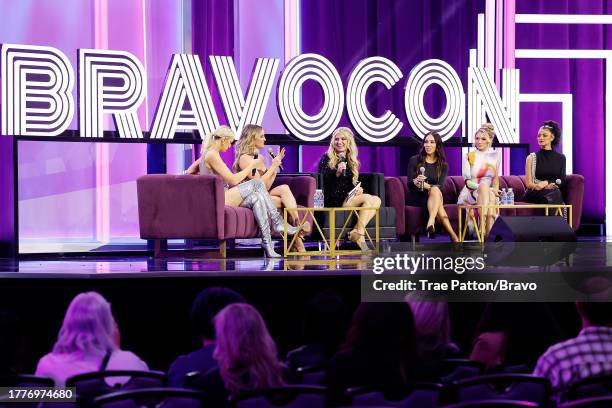 Bravo, Bravo F***ing Bravo" Panel from Caesars Forum in Las Vegas, NV on Sunday, November 5, 2023 -- Pictured: Gina Kirschenheiter, Whitney Rose,...