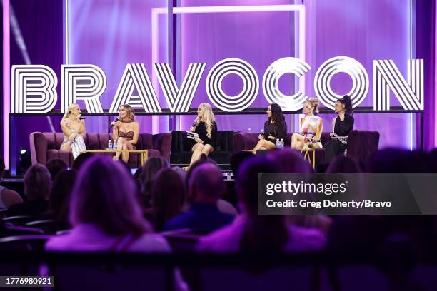 Bravo, Bravo F***ing Bravo" Panel from Caesars Forum in Las Vegas, NV on Sunday, November 5, 2023 -- Pictured: Gina Kirschenheiter, Whitney Rose,...