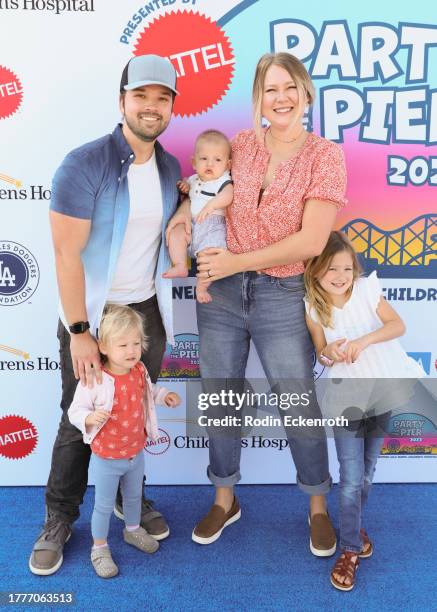 Nathan Kress and London Elise Kress attend UCLA Mattel Children's Hospital's 24th annual Party on the Pier at Pacific Park – Santa Monica Pier on...