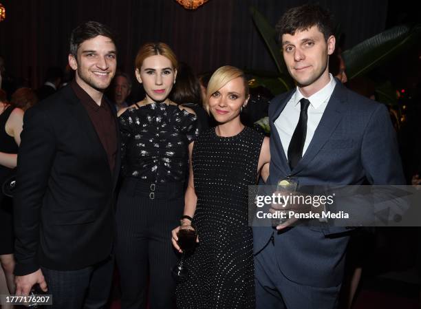 Evan Jonigkeit, Zosia Mamet, Christina Ricci and James Heerdegen