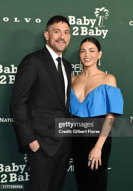 Steve Kazee and Jenna Dewan at the 2023 Baby2Baby Gala held on November 11, 2023 in Los Angeles, California.