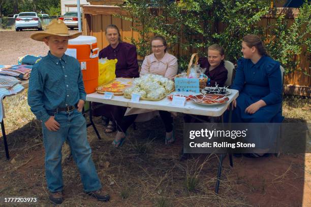 Bake sale in Hildale, Utah.