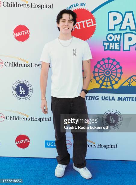 Tarik Ellinger attends UCLA Mattel Children's Hospital's 24th annual Party on the Pier at Pacific Park – Santa Monica Pier on November 05, 2023 in...