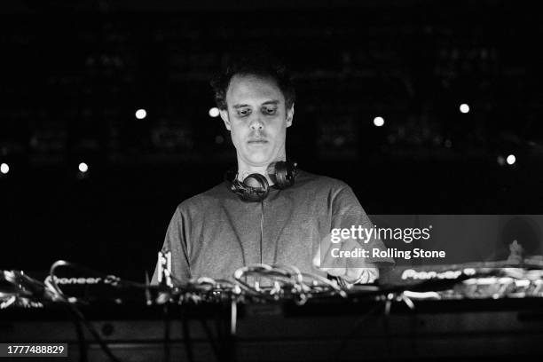 Four Tet Coachella in Indio, CA, USA on April 13, 2019.