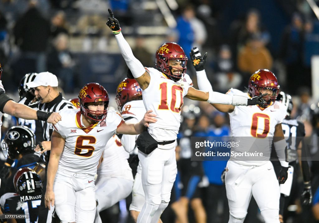 COLLEGE FOOTBALL: NOV 11 Iowa State at BYU