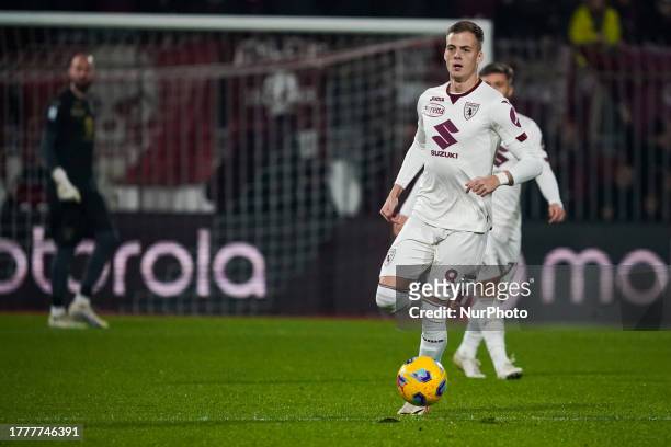 Ivan Ilic during AC Monza vs Torino FC, Serie A, at U-Power Stadium in Monza on November, 11th 2023.