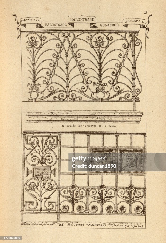 Ornate Balustrades Railings History Of Architecture And Design Art ...