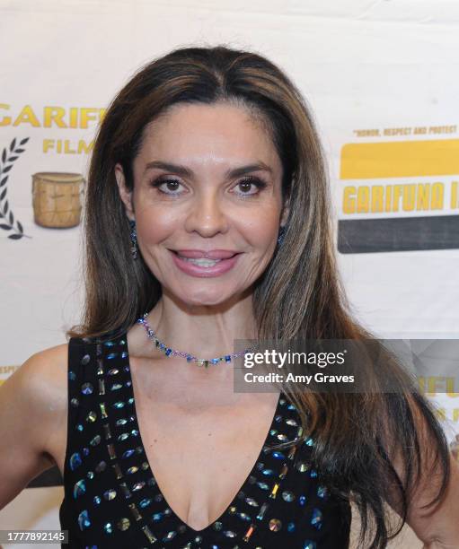 Brenda Mejia attends the 12th Annual Garifuna International Indigenous Film Festival In Los Angeles, CA on November 11, 2023 in Venice, California.