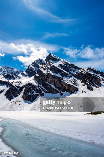 mount kościelec - tatra national park stock pictures, royalty-free photos & images