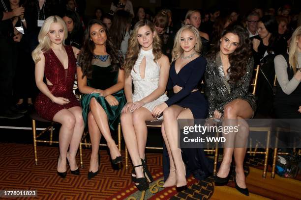 Dove Cameron, Bethany Mota, Brec Bassinger, Jordyn Jones and Danielle Campbell in the front row