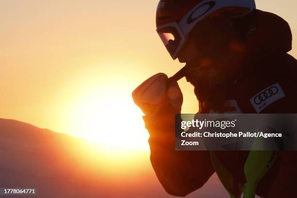 Melanie Meillard of Team Switzerland during the Audi FIS Alpine Ski World Cup Women's Slalom on November 12, 2023 in Levi, Finland.