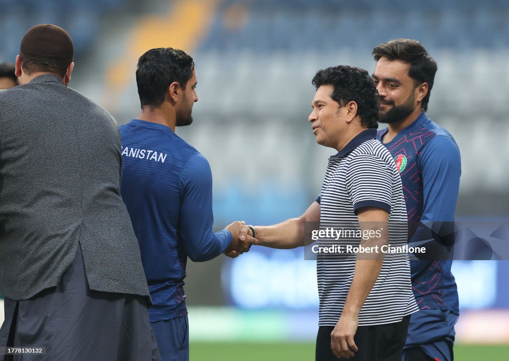 Australia & Afghanistan Net Sessions - ICC Men's Cricket World Cup India 2023