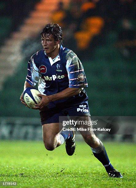 Bobby Skinstad of Golden Cats makes his debut against Northampton Saints during the club match between Northampton Saints and Transvaal Cats played...