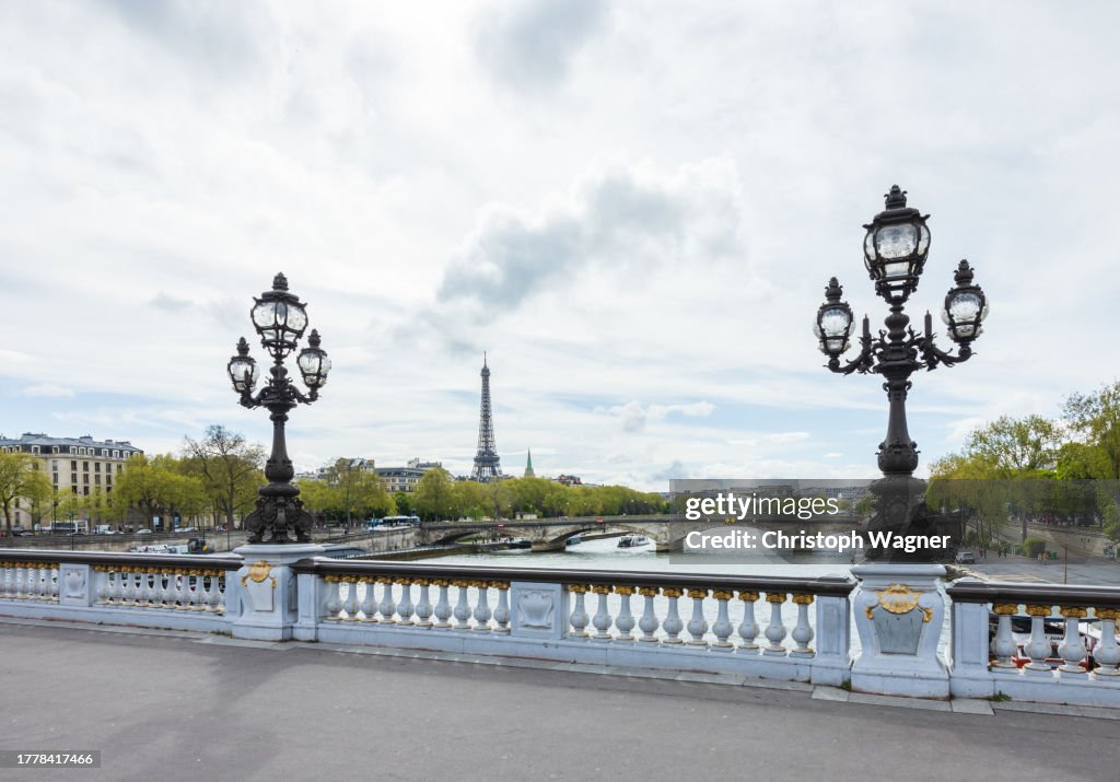 Paris, Frankreich, Eifelturm, Seine, Pont Alexander III