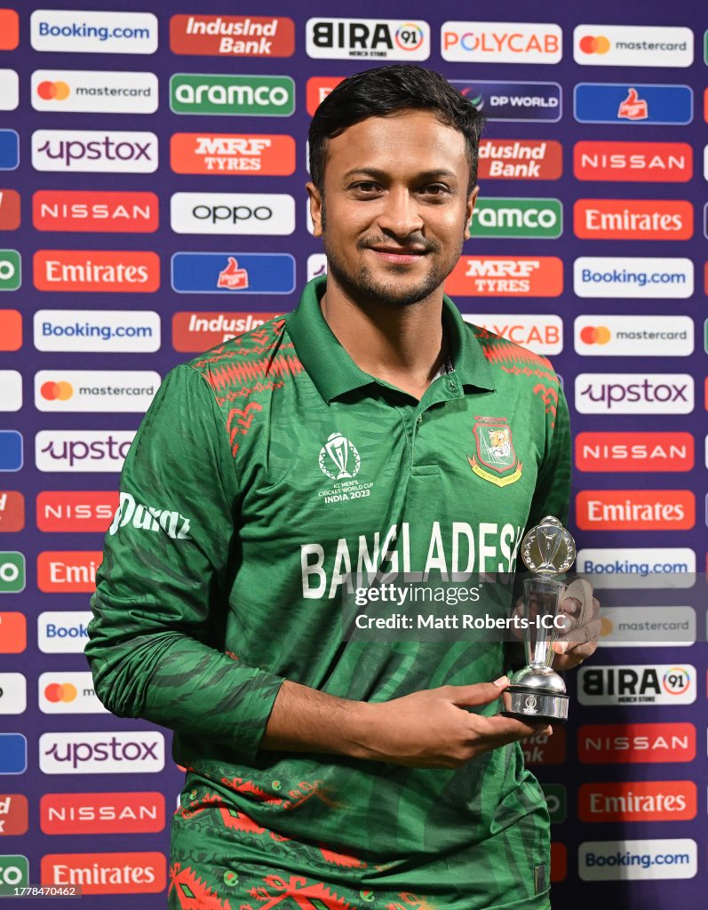 Bangladesh v Sri Lanka - ICC Men's Cricket World Cup India 2023
