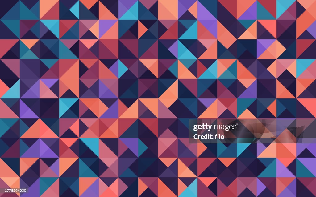 Triangle Textured Shapes Abstract Pattern Background High-Res Vector ...