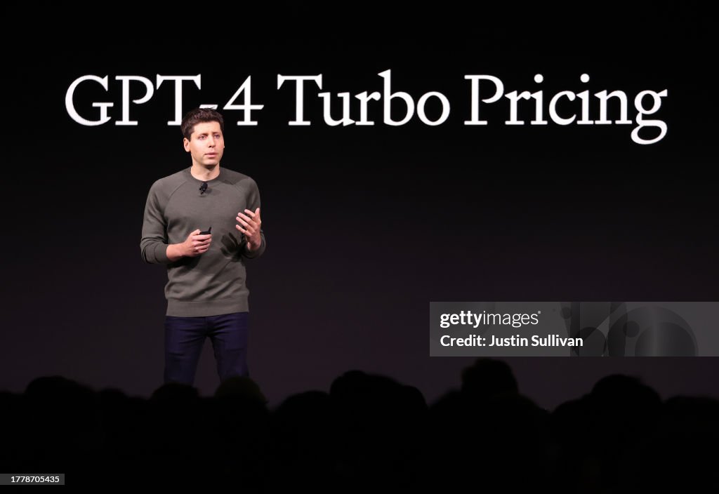 Openai Ceo Sam Altman Speaks During The Openai Devday Event On News Openai Ceo Sam Altman Speaks During The Openai Devday Event On News