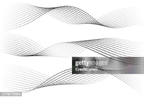 Lignes ondulées abstraites Lignes ondulées abstraites