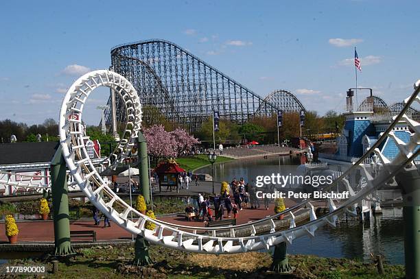 Achterbahn, Heide-Park Soltau, Niedersachsen, Deutschland, Europa, Freizeitpark, Vergnügungspark, Heidepark, Looping, Reise,