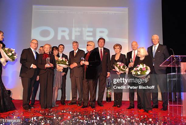 Heike Vongehr , Heino , Dirk Elbers , Carolin Reiber , Joachim Hunold , Laudator Hans-Joachim Driessen , weitere Namen folgen, Finale zur TV-Gala von...