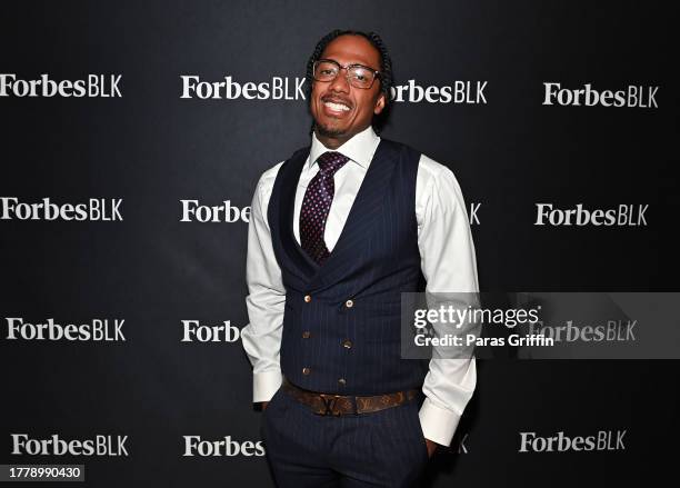 Nick Cannon attends the 2023 ForbesBLK Summit at Southern Exchange Ballrooms on November 06, 2023 in Atlanta, Georgia.
