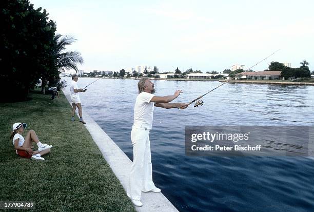 James Last , Tochter von Freunden, Homestory, Silberhochzeit-Nachfeier, 1 Tag nach 25. Hochzeitstag, Fort Lauderdale, Florida, USA, Nordamerika,...