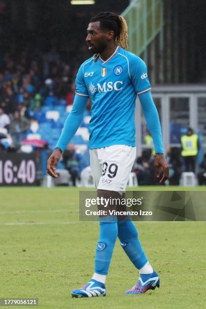 André-Frank Zambo Anguissa player of Napoli, during the match of the Italian Serie A league between Napoli vs Empoli final result, Napoli 0, Empoli...