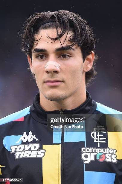 Matteo Cancellieri of Empoli FC during the Serie A TIM match between SSC Napoli and Empoli FC at Stadio Diego Armando Maradona Naples Italy on 12...