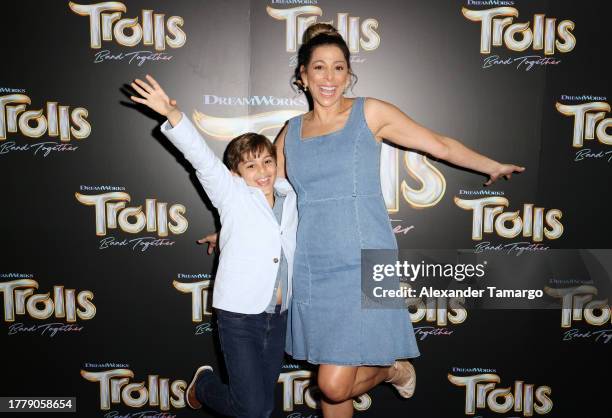 Lourdes Stephen attends the "Trolls Band Together" Miami Screening at Silverspot Cinema in Downtown Miami on November 12, 2023 in Miami, Florida.